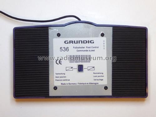 Fußschalter - Foot Control 536; Grundig Radio- (ID = 2728621) Misc