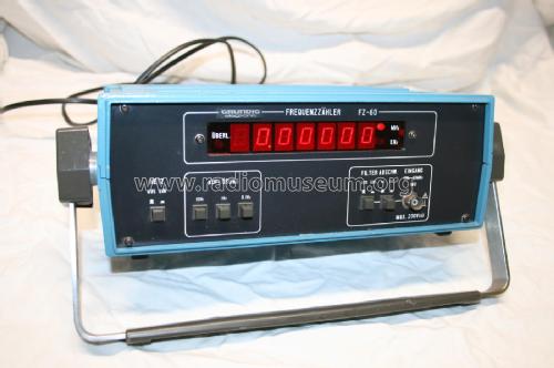 Frequenzzähler FZ-60; Grundig Radio- (ID = 2672159) Equipment