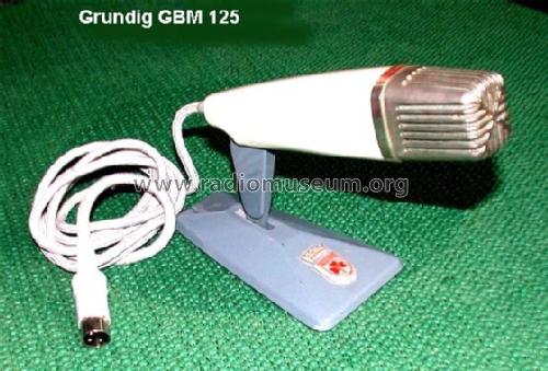 GBM125; Grundig Radio- (ID = 57010) Microphone/PU