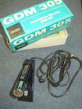 GDM305; Grundig Radio- (ID = 191818) Microphone/PU