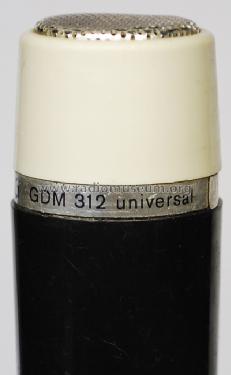 GDM312 Universal; Grundig Radio- (ID = 1255401) Micrófono/PU