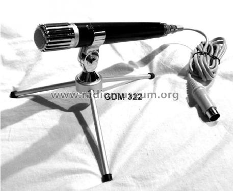 GDM 322; Grundig Radio- (ID = 275773) Microphone/PU