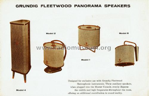 Grundig-Fleetwood Model 1; Grundig Radio- (ID = 2286464) Parlante