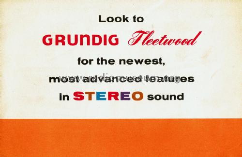 Grundig-Fleetwood SO-191 ; Grundig Radio- (ID = 2286338) Radio