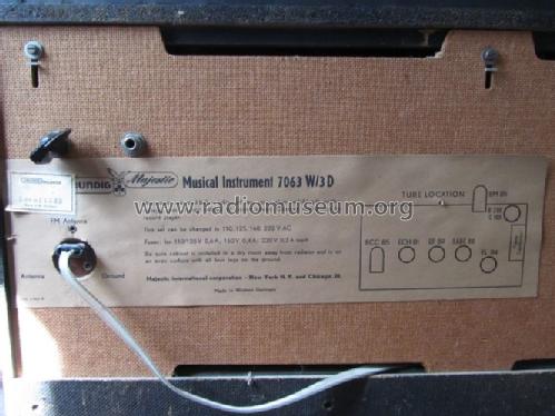 Majestic Musical Instrument 7063W/3D; Grundig Radio- (ID = 1302390) Radio