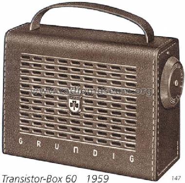 Grundig Transistor-Box 59 ; Grundig Radio- (ID = 271) Radio