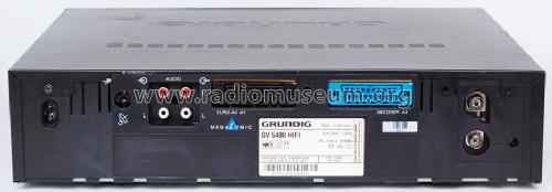 Video Cassette Recorder GV 5400 HiFi; Grundig Radio- (ID = 1438932) R-Player