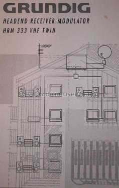 Headend Receiver Modulator HRM 333 A ; Grundig Radio- (ID = 1730209) DIG/SAT