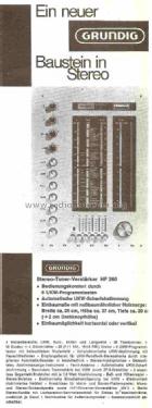 HF260; Grundig Radio- (ID = 762912) Radio