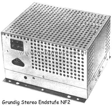 Hi-Fi-Stereo-Verstärker NF2; Grundig Radio- (ID = 30866) Ampl/Mixer