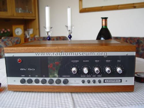 Hi-Fi-Stereo-Vollverstärker SV50; Grundig Radio- (ID = 107297) Ampl/Mixer