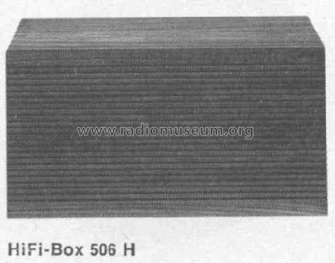 HiFi-Box 506H; Grundig Radio- (ID = 383534) Speaker-P