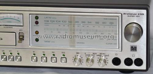 HiFi-PreCeiver X55 - X55a; Grundig Radio- (ID = 1716572) Radio