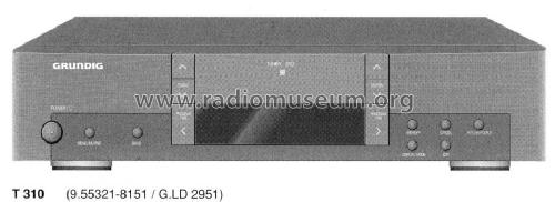 HiFi-Tuner T310; Grundig Radio- (ID = 1053923) Radio