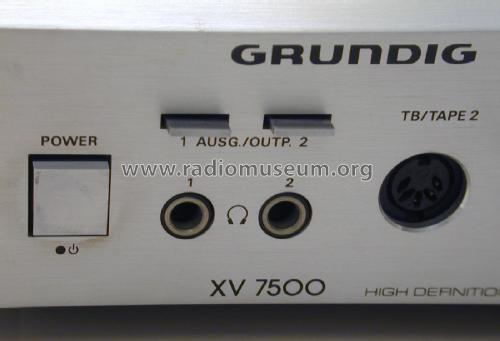 High Definition Preamplifier XV7500; Grundig Radio- (ID = 2052992) Ampl/Mixer