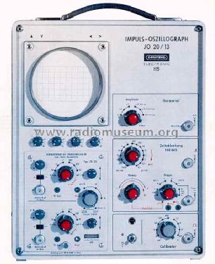 Impuls-Messoszillograph JO 20/13; Grundig Radio- (ID = 1346330) Equipment