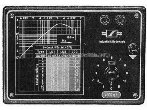 Induktivitätsdekade LD1; Grundig Radio- (ID = 460083) Equipment