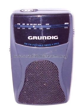 AM/FM Portable Radio K-PR 15; Grundig Radio- (ID = 339447) Radio