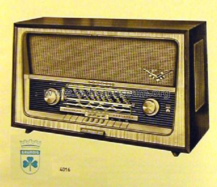 Konzertgerät 4017 Stereo; Grundig Radio- (ID = 491388) Radio