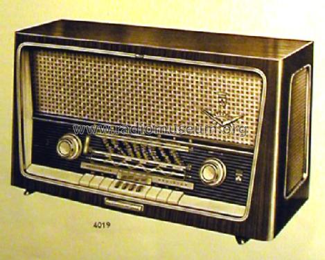 Konzertgerät 4019 Stereo; Grundig Radio- (ID = 491389) Radio