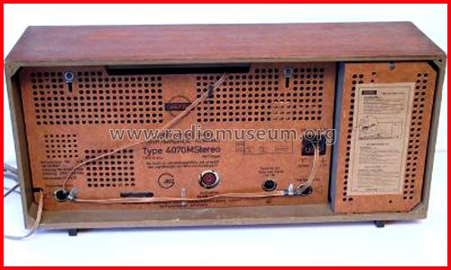 Konzertgerät 4070M Stereo; Grundig Radio- (ID = 25573) Radio