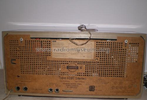 Konzertgerät 4097 Stereo; Grundig Radio- (ID = 917282) Radio