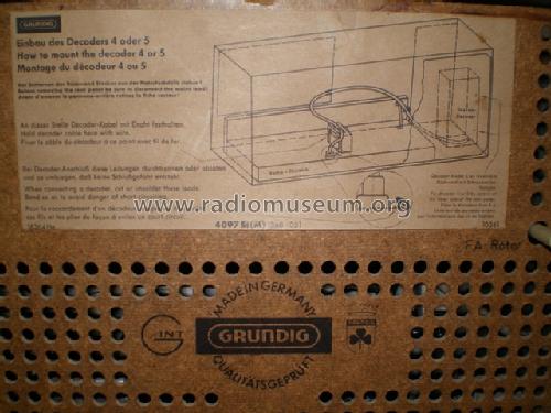 Konzertgerät 4097 Stereo; Grundig Radio- (ID = 917286) Radio