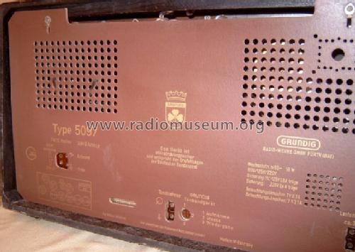 Konzertgerät 5097; Grundig Radio- (ID = 184097) Radio