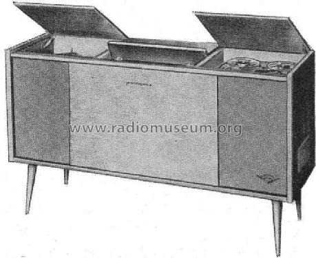 Stereo-Konzertschrank SO141/60; Grundig Radio- (ID = 368110) Radio