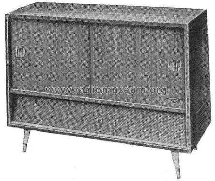 Konzertschrank SO152/60; Grundig Radio- (ID = 368177) Radio