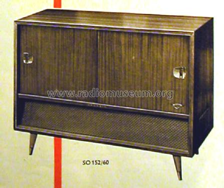 Konzertschrank SO152/60; Grundig Radio- (ID = 475846) Radio