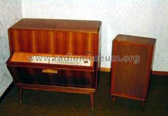 Stereo Konzertschrank KS445 Ch=HF30; Grundig Radio- (ID = 90416) Radio