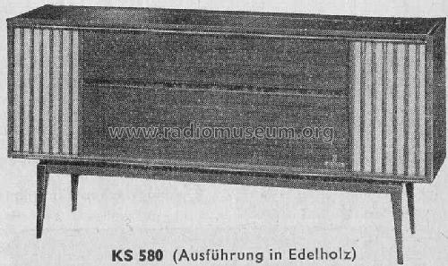 KS580 Ch= HF10 + NF10; Grundig Radio- (ID = 449062) Radio