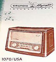 Majestic 1070 USA; Grundig Radio- (ID = 532925) Radio