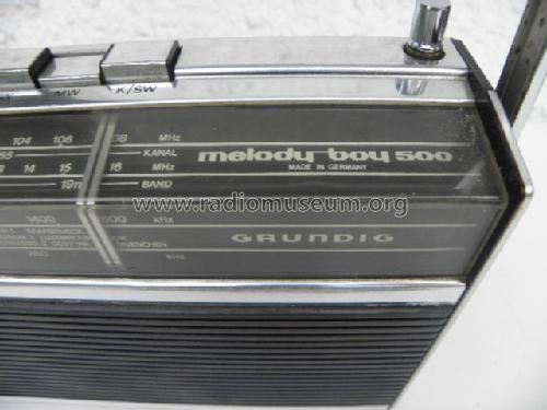 Melody-Boy 500; Grundig Radio- (ID = 834070) Radio