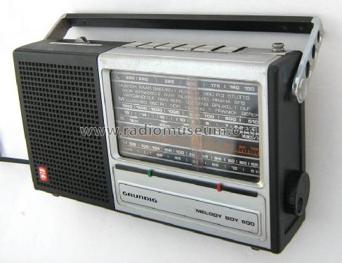 Melody-Boy 600a; Grundig Radio- (ID = 1463528) Radio