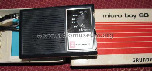 Micro-Boy 60; Grundig Radio- (ID = 1696536) Radio