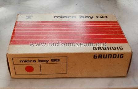 Micro-Boy 60; Grundig Radio- (ID = 759778) Radio
