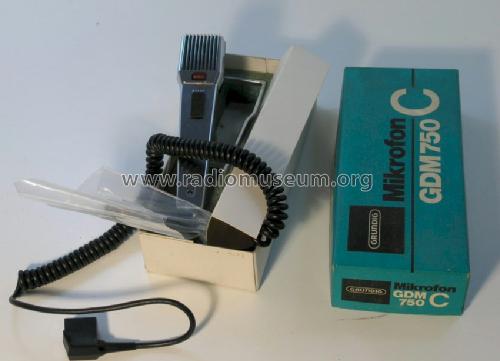 Mikrofon-Lautsprecher GDM-750C; Grundig Radio- (ID = 425220) Microphone/PU