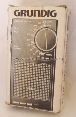 Mini-Boy 100; Grundig Radio- (ID = 1471945) Radio