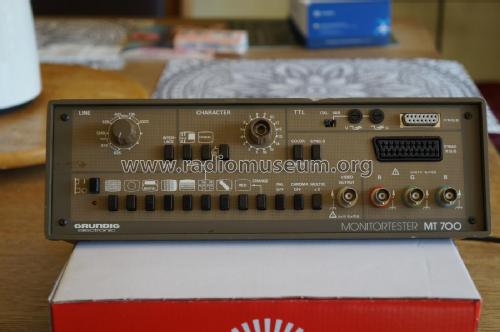 Monitortester MT700; Grundig Radio- (ID = 2937284) Equipment