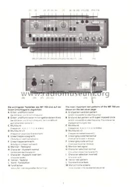 Monitortester MT700; Grundig Radio- (ID = 2950524) Equipment
