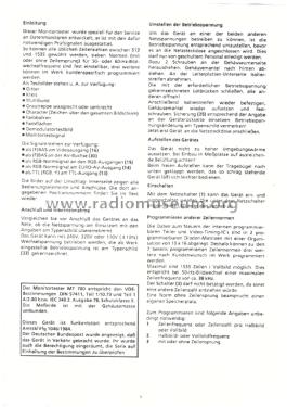 Monitortester MT700; Grundig Radio- (ID = 2950526) Equipment