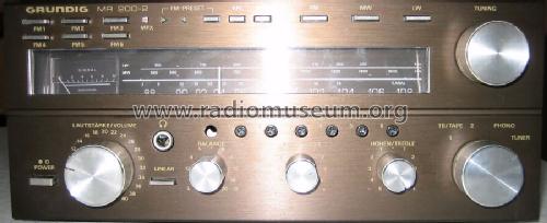 MR 200-2; Grundig Radio- (ID = 448351) Radio