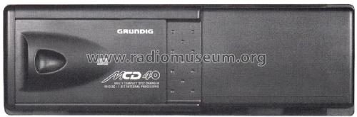 Multi Compact Disc Changer MCD-40; Grundig Radio- (ID = 2288659) R-Player