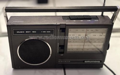 Music-Boy 150; Grundig Radio- (ID = 2969159) Radio