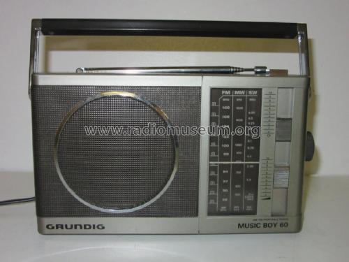 Radio portátil analógica Grundig Music 60 Brown/Silver – Shopavia