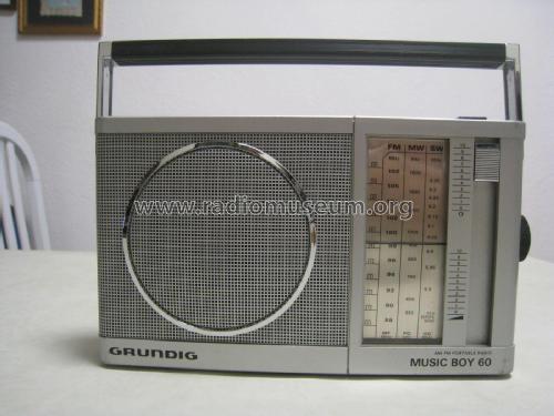 Music-Boy 60; Grundig Radio- (ID = 2026548) Radio