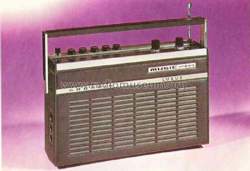 Music-Boy Luxus 208; Grundig Radio- (ID = 144979) Radio