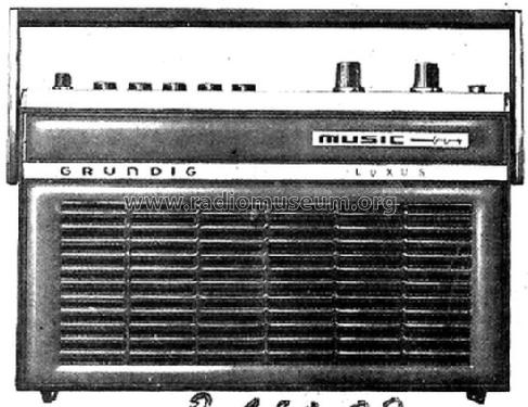 Music-Boy Luxus 208a; Grundig Radio- (ID = 1541286) Radio